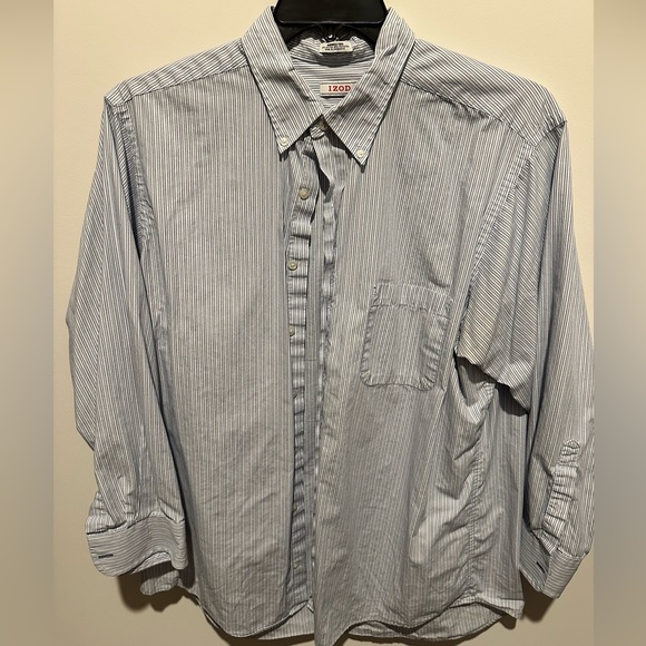 Men’s 17/33 IZOD Dress Shirt Regular Fit - Picture 1 of 3